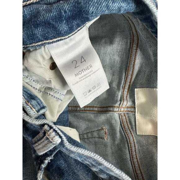 MOTHER Superior High Waisted Rider Ankle in Far Beyond the Sky Size 24 - Picture 6 of 11